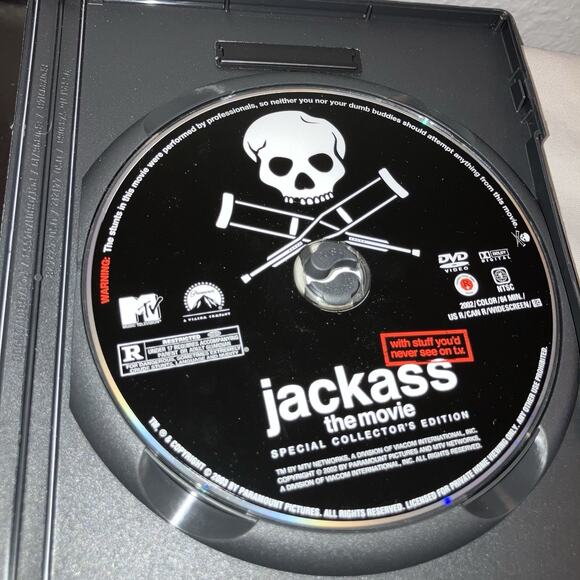 Dvd Used Jackass Volume Two / The Movie Widescreen Special Collector’s Edition - Picture 6 of 6